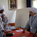 Scrutatrici giuramento sul Vangelo